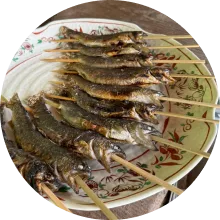 食・文化を体験する交流会の様子